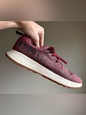 NoBull Maroon Matryx Sneakers Tennis Shoes 7